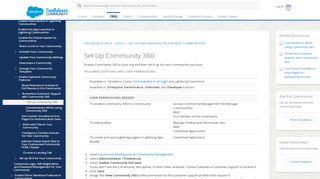 
                            5. Set Up Community 360 - Salesforce Help