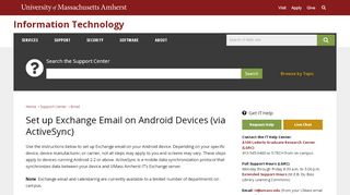 
                            5. Set up Exchange Email on Android Devices (via ActiveSync ...