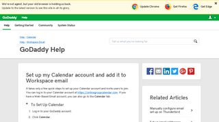 
                            2. Set up my Calendar account and add it to Workspace email | GoDaddy ...