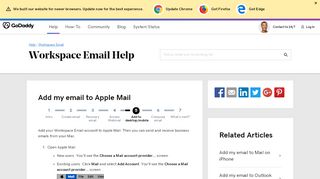 
                            11. Set up my email on Apple Mail | Workspace Email - GoDaddy Help US