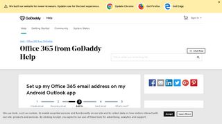 
                            8. Set up my Office 365 email on my Android Outlook app | GoDaddy ...