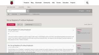 
                            5. Set up Raspberry Pi without Keyboard - Raspberry Pi Forums