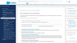 
                            4. Set Up Sales Cloud Einstein - Salesforce Help