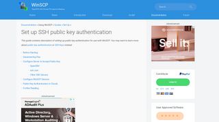 
                            7. Set up SSH public key authentication :: WinSCP