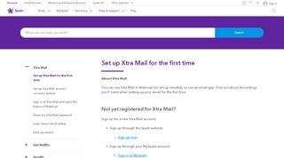 
                            10. Set up Xtra Mail for the first time | Spark NZ