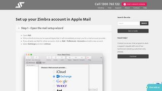 
                            7. Set up your Zimbra account in Apple Mail - Sol1
