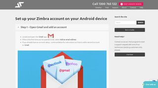 
                            12. Set up your Zimbra account on your Android device - Sol1