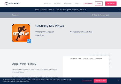 
                            13. Set4Play Mix Player App Ranking and Store Data | App Annie