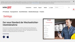 
                            7. SetApp | SolarEdge | Ein weltweit führendes Unternehmen im Bereich ...