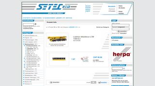
                            9. Setec HTM Webshop : Liebherr Mobilkran LTM 1300-6.2 Liebherr