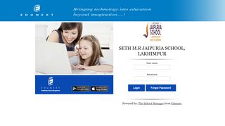 
                            5. SETH M.R JAIPURIA SCHOOL, LAKHIMPUR LOGIN PAGE