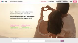 
                            2. SETIPE - Online Dating di Indonesia - Temukan Pasanganmu secara ...