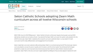 
                            7. Seton Catholic Schools adopting Zearn Math curriculum across all ...