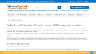 
                            6. SeTracker app GPS horloge kind software installatie service storing