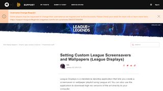
                            5. Setting custom League screensavers and ... - Riot Games Support