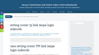 
                            6. setting router tp link tanpa login mikrotik | blog tentang review dan tips ...