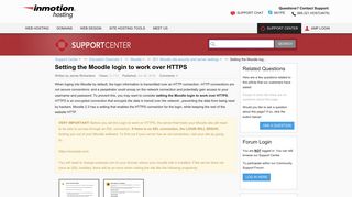 
                            3. Setting the Moodle login to work over HTTPS | InMotion Hosting