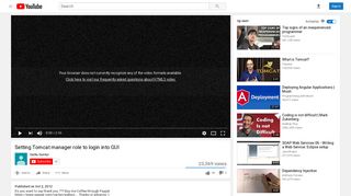 
                            6. Setting Tomcat manager role to login into GUI - YouTube