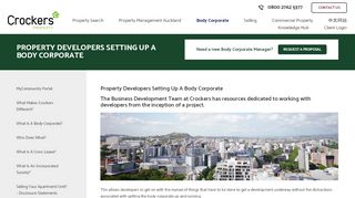 
                            6. Setting Up A Body Corporate | Property Developers |Crockers