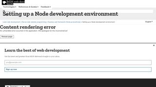 
                            12. Setting up a Node development environment - Learn web ...