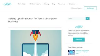 
                            10. Setting Up a Prelaunch for Your Subscription Business - Cratejoy Blog