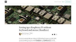 
                            8. Setting up a Raspberry Pi without keyboard and mouse (headless)