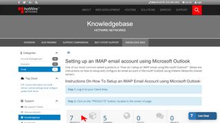 
                            10. Setting up an IMAP email account using Microsoft ... - Hotwire Networks