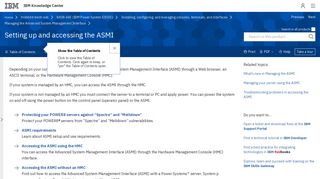 
                            10. Setting up and accessing the ASMI - IBM
