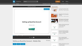 
                            3. Setting up BuzzCity Account - Mobile Site - SlideShare
