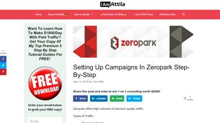 
                            13. Setting Up Campaigns in Zeropark Step-by-Step - iAmAttila