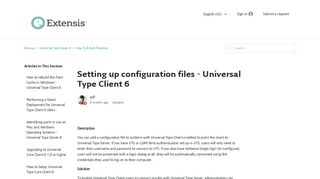 
                            6. Setting up configuration files - Universal Type Client 6 – Extensis