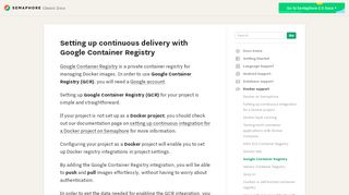 
                            12. Setting up continuous delivery with Google Container Registry ...