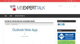 
                            5. Setting up custom OWA URL in Exchange Online - MS Expert Talk