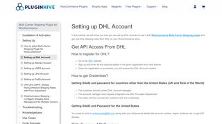 
                            13. Setting up DHL Account - PluginHive