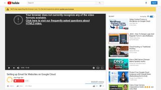 
                            6. Setting up Email for Websites on Google Cloud - YouTube
