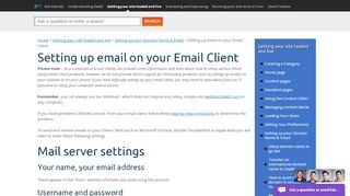 
                            13. Setting up email on your Email Client - Get Started - Zeald