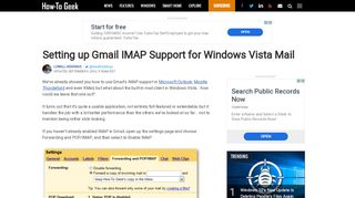 
                            9. Setting up Gmail IMAP Support for Windows Vista Mail - How-To Geek