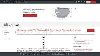 
                            13. Setting up Linux VPN Client on Mint: Never sends 