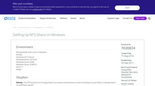 
                            10. Setting Up NFS Share on Windows - Home | Micro Focus Blog