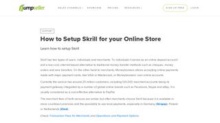 
                            6. Setting up Skrill for your Online Store - Jumpseller