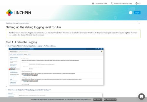 
                            5. Setting up the debug logging level for Jira - Plugin Documentation ...