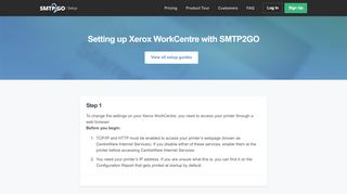 
                            10. Setting up Xerox WorkCentre with SMTP2GO