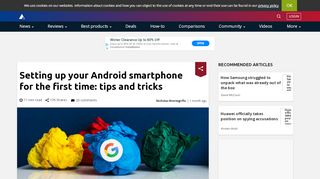 
                            4. Setting up your Android smartphone for the first time: tips and tricks ...