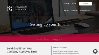 
                            5. Setting Up Your Email - How-To's - WFG Campaigns