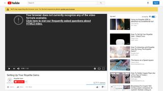 
                            7. Setting Up Your Royaltie Gems - YouTube