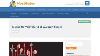 
                            9. Setting Up Your World of Warcraft Server | HostGator Blog