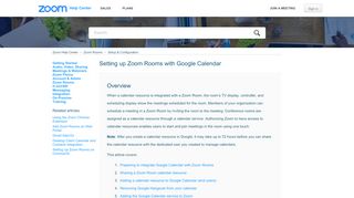 
                            6. Setting Up Zoom Rooms with Google Calendar – Zoom Help Center