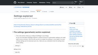 
                            7. Settings explained · SiCKRAGE/SiCKRAGE Wiki · GitHub