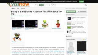 
                            9. Setup a BlueStacks Account for a Windows 10 PC - VisiHow