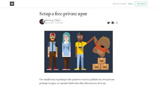 
                            8. Setup a free private npm – Minh Dong – Medium